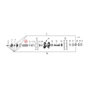 MCS Star Hub, Adjustment Shims .002" – 1936–1966 Big Twin