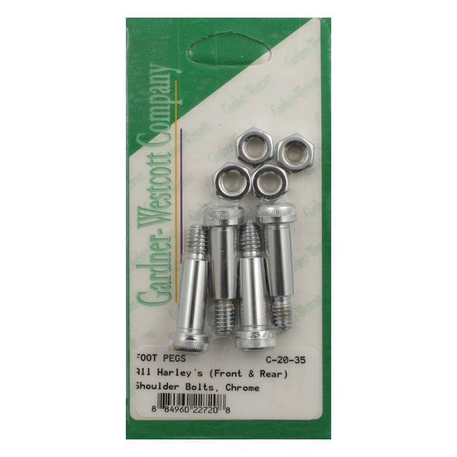 Gardner-Westcott Foot Peg Mount Kit. Chrome – 1952–1968 Big Twin; 1957–1968 XL…