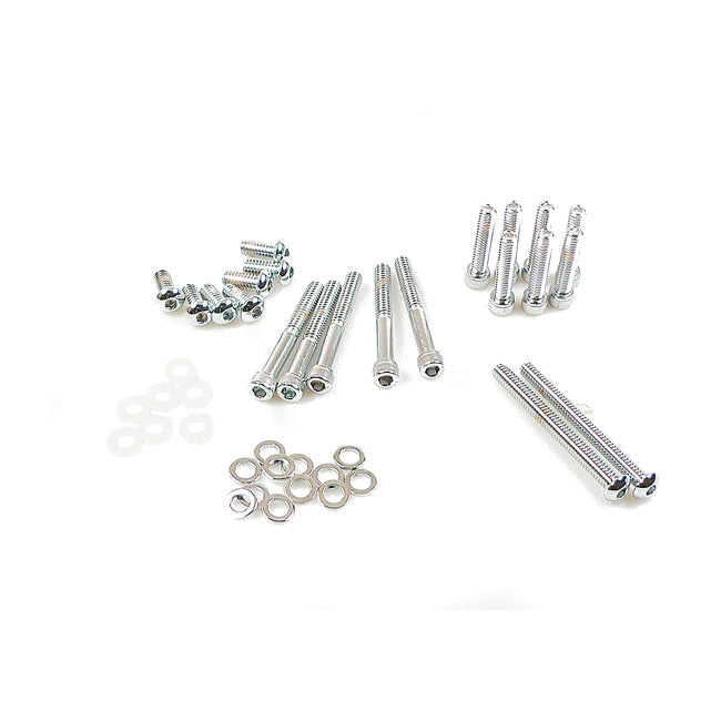Gardner-Westcott Primary Mount Kit, Chrome Allen – 1989–1998 Softail; 1991–1998 Dyna