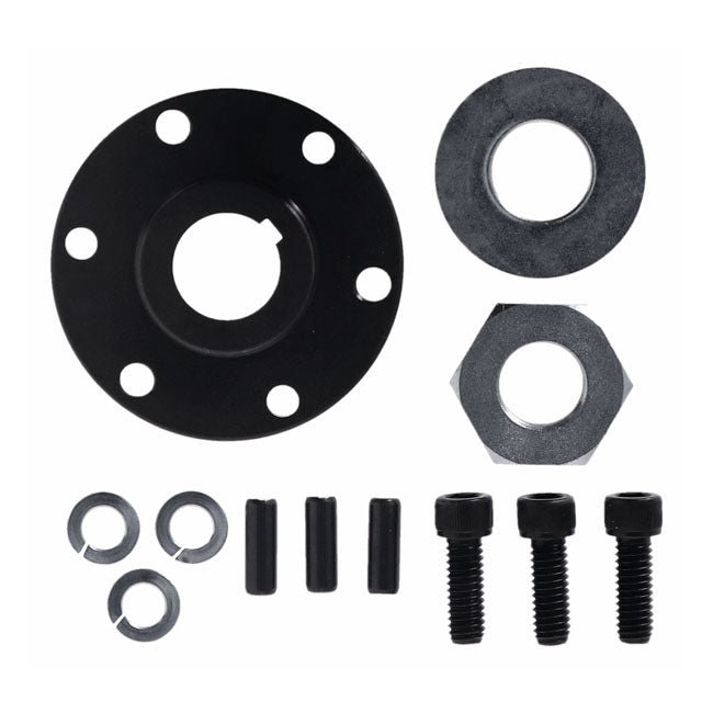 Belt Drives Ltd. 3" Front Pulley, 8 mm, 47t – 1937–1954 Big Twin (Tapered Sprocket…
