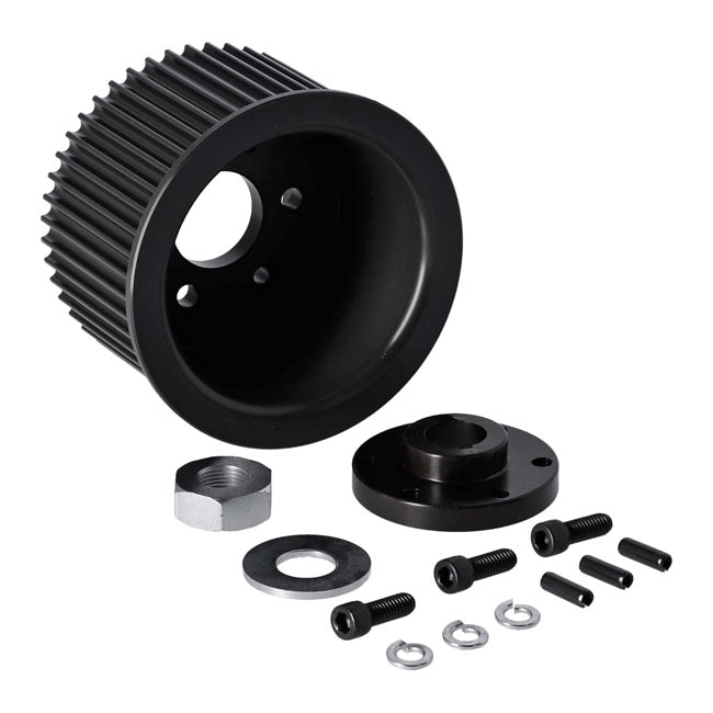 Belt Drives Ltd. 3" Front Pulley, 8 mm, 47t – 1937–1954 Big Twin (Tapered Sprocket…