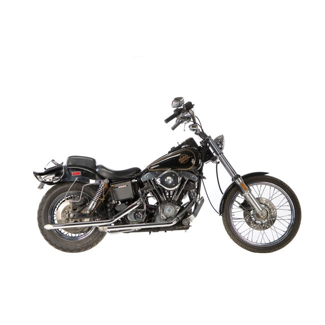 Paughco Drag Pipes (40"). Chrome – 1971–1984 Shovel