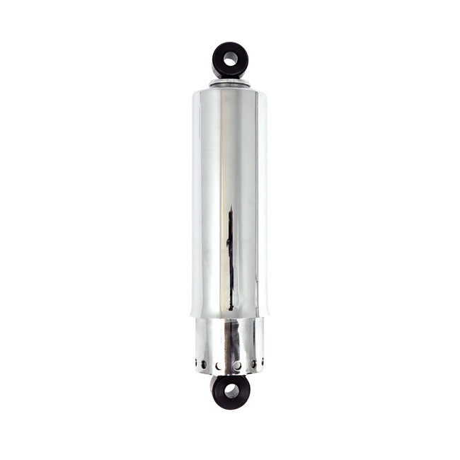 MCS Shock Absorbers 12", Full Cover. Chrome – 1973–1986 4-Speed FL; FX; FXWG (Excl…