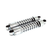 MCS Shock Absorbers 13-1/2", without Cover. Chrome – 1958–1972 FL; 1954–1974 XL Sportster…
