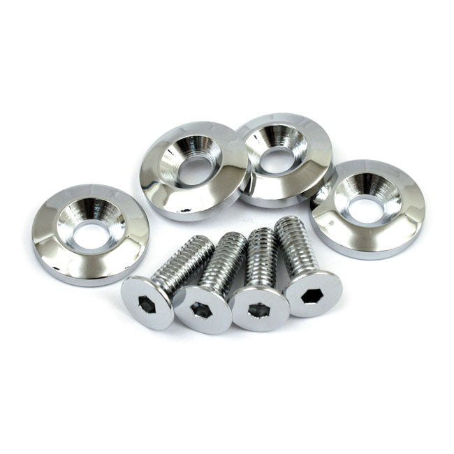 MCS Flatside Gastank Hardware Kit – 1991–1999 Softail