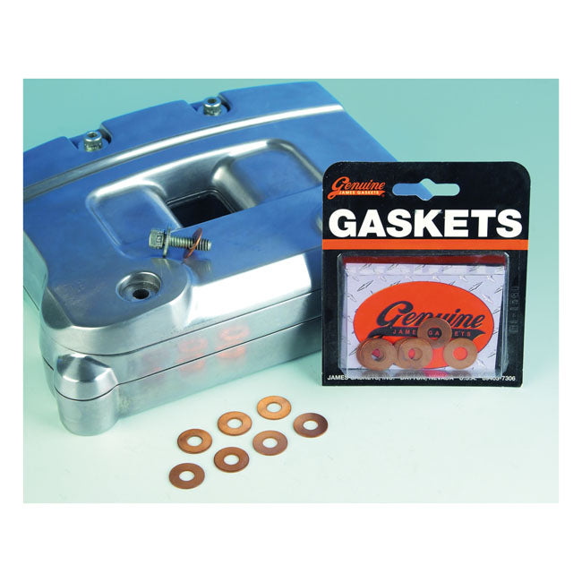 James Gaskets Rocker Box Cover Seal Washer Kit. Copper – 1984–1999 Evo Big Twin; 1986–2008 XL…