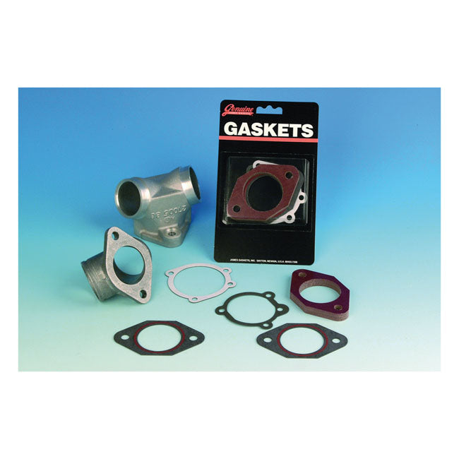 James Gaskets Carburetor Mount Kit. Keihin Butterfly – 1978–1989 Big Twin with Stock Butterfly…