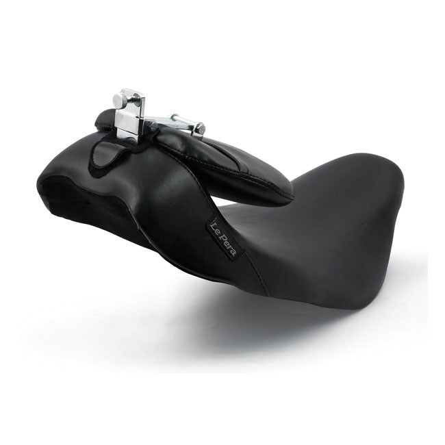 Le Pera Bare Bones Solo Seat. with Backrest – Touring: 2008–2025 FLT/Touringflh…
