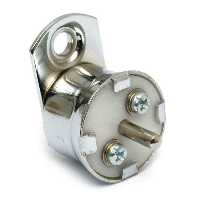 MCS Mechanical Brake Light Switch, Rear. Chrome – 1967–1974 XL Sportster