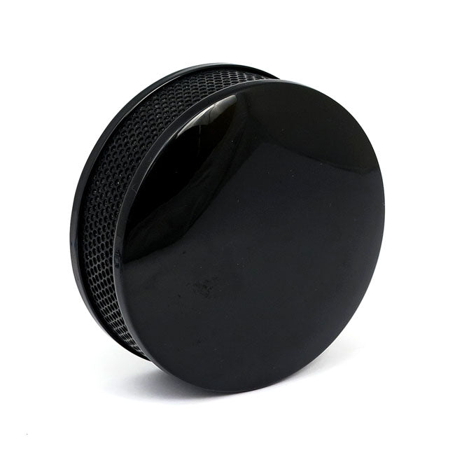 MCS Dragtron Star Air Cleaner Assembly. Black – Keihin; Bendix and Tillotson Carburetors