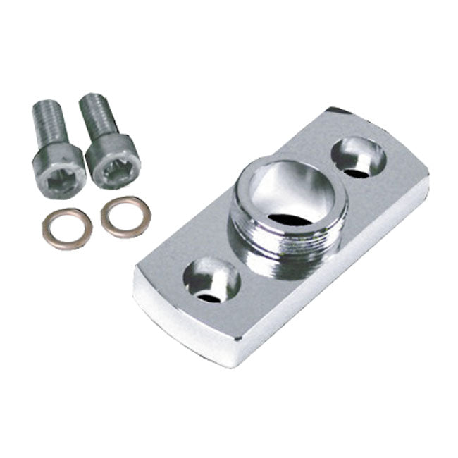 Pingel 22 mm Petcock Adapter Plate. 44 mm Wide – Universal