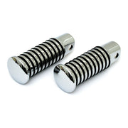 MCS Sundance O-ring Foot Pegs. Large Diameter. Female Mount – Traditional Early H-D Female Mount