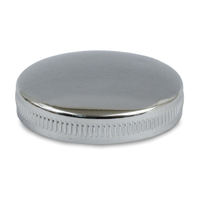 MCS Early Bayonet Style Gas Cap, Vented Right Side. Chrome – 1936–1982 H-D