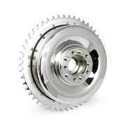 MCS 58-62 B.T. Rear Brake Drum & Sprocket. Chrome – 1958–1962 Big Twin