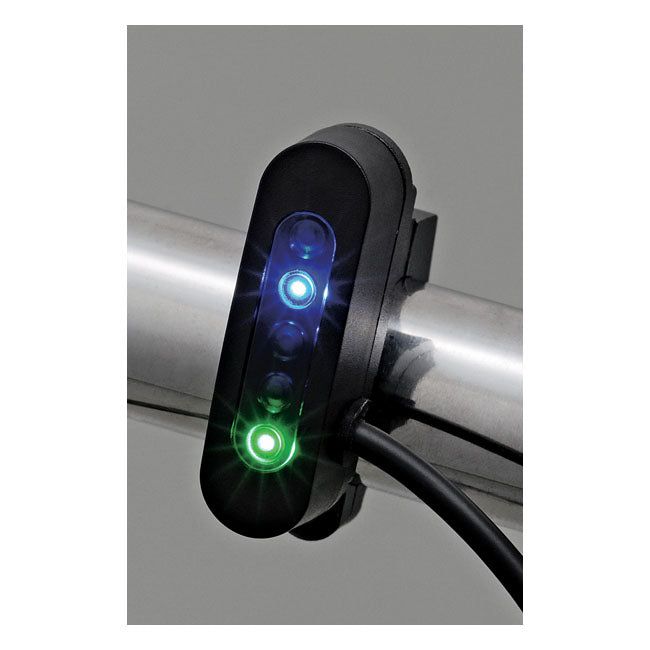 Daytona Alpha Micro LED Indicator Light Kit. Black – Universal