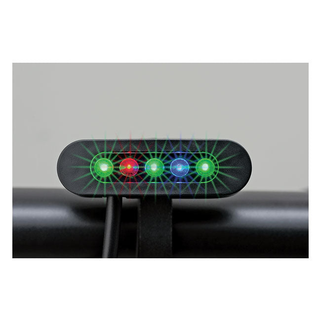 Daytona Alpha Micro LED Indicator Light Kit. Black – Universal
