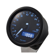 MCS Velona 60mm Tachometer 18000Rpm. Black