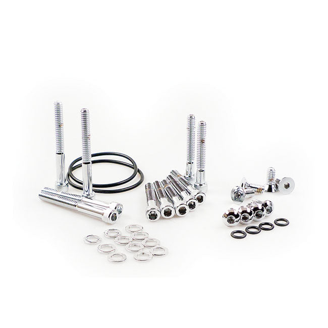 Gardner-Westcott Primary Cover Mount Kit Chrome Allen – 1991–2003 XL Sportster