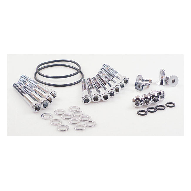 Gardner-Westcott Primary Cover Mount Kit Chrome Allen – 1991–2003 XL Sportster