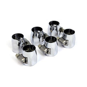 MCS Econ-o-fit Hose Clamps. 5/16" to 3/8". Chrome