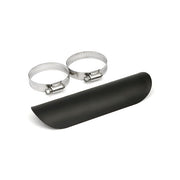 MCS Universal Smooth Heat Shield 7" Long Black – 1-3/4" Exhaust Pipes