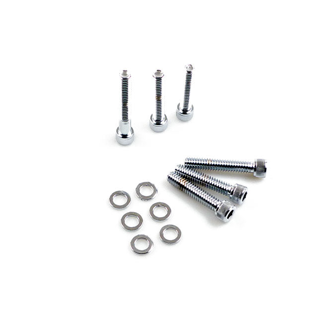 Gardner-Westcott Cam Cover Screw Kit, Chr. Allen – 1987–1999 Softail; FLT/Touring