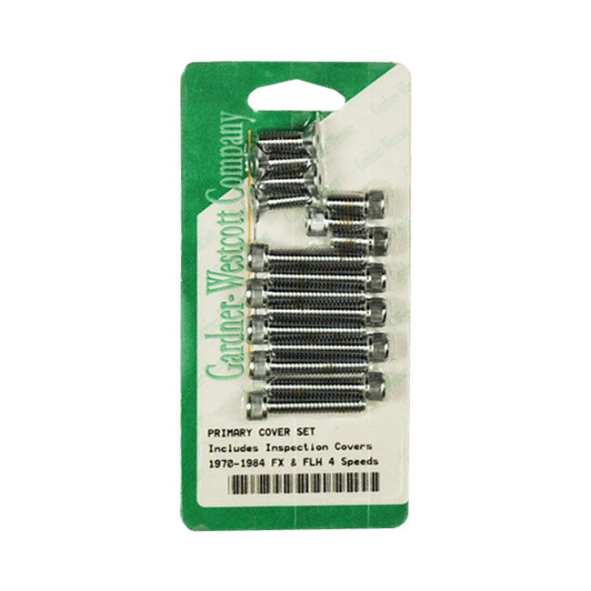 Gardner-Westcott Primary Mount Kit, Chrome Allen – 1970–1986 4-Speed FL; FX; FXST