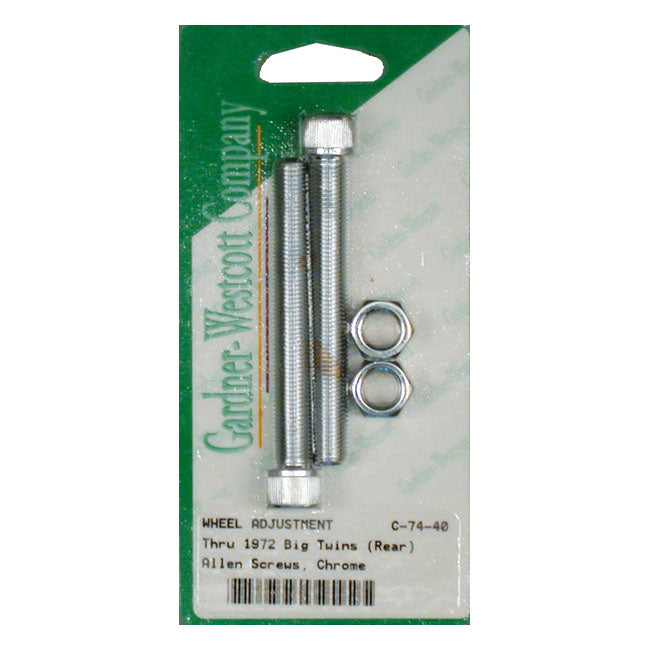 Gardner-Westcott Wheel Adjusters, Allen Bolt – 1937–1972 FL; FX