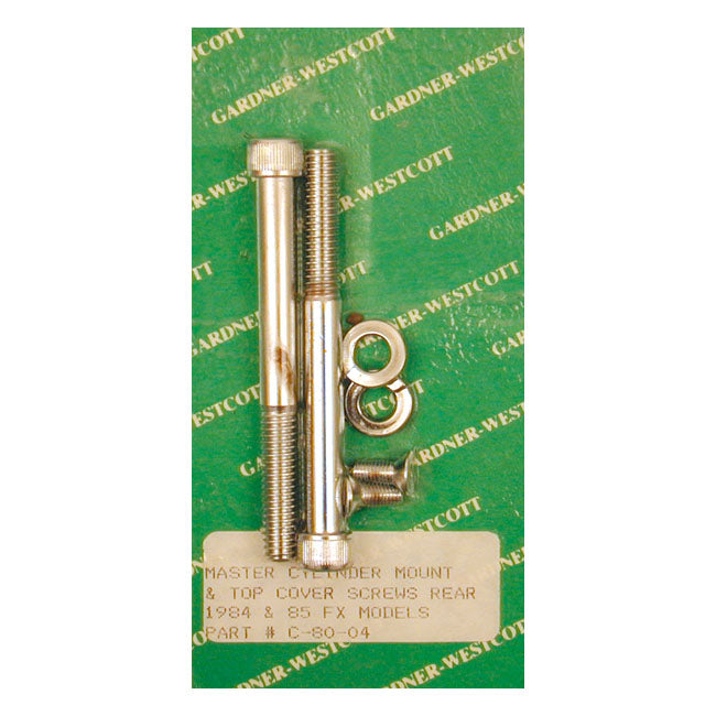 Gardner-Westcott Rear Master Cyl. Mount Kit, Allen – 1984–1985 FXST; 1985 Fxb; Fxef