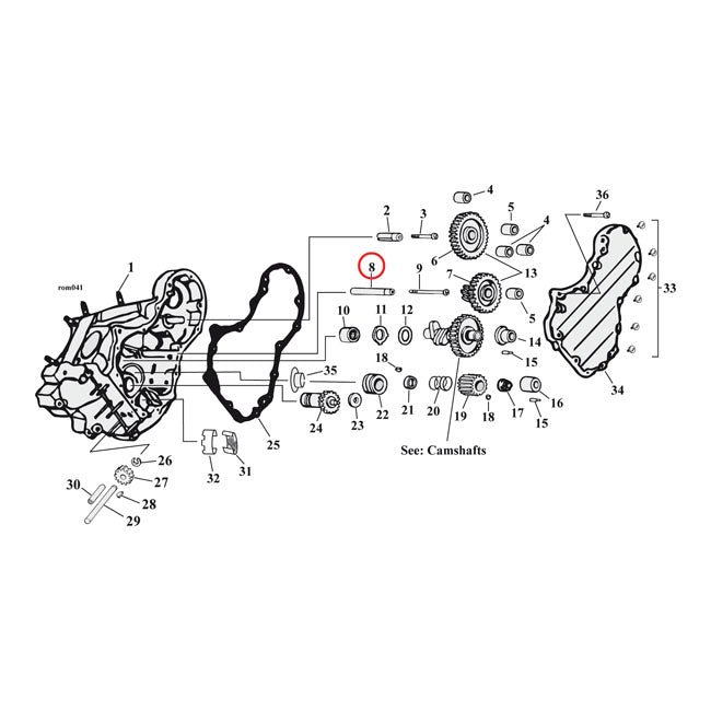 Jims Shaft Circuit Breaker Gear – 1936–1969 Big Twin