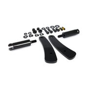 MCS Adjustable Dyna Highway Peg Mount Kit, Black – 1991–2017 Dyna (with Mid Controls)