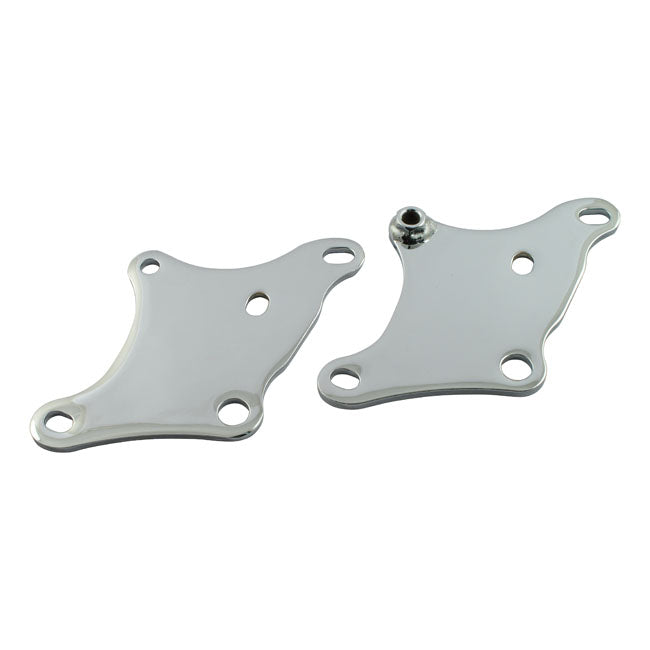 Paughco Motor Mount Plate Set, Lower Front. Chrome – 1954–1981 K; XL Sportster; XLH; Xlch