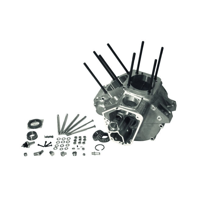 70-84 Crankcase Assembly, 3-5/8" Bore. Natural – 1970–1984 Shovelhead with 3-5/8" Big…