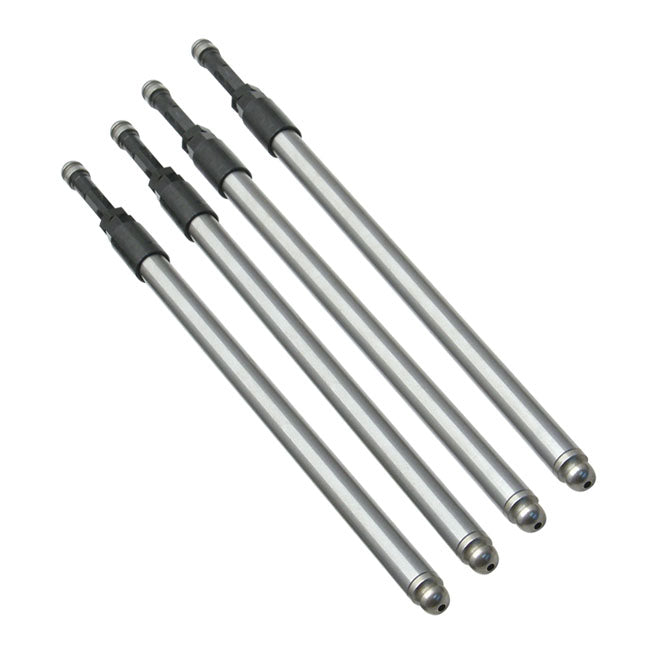 S&S Quickee Adjustable Pushrod Set – 1999–2017 88"-124" Twin Cam; 2017–2025…