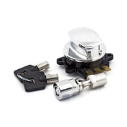 MCS 96-Up Ignition Switch, Side Hinge Type. Chrome – 1996–2010 Softail; 1993–2005 FXDWG