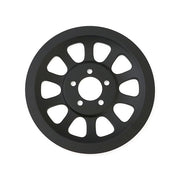 MCS Pully Cover, ''Holes'' 66T. Black – 2007–2025 Softail; 2007 FLT/Touring