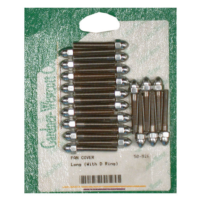 Gardner-Westcott Panhead Rocker Cover Screw Kit. Chrome Acorn. Long – 1948–1965 Panhead