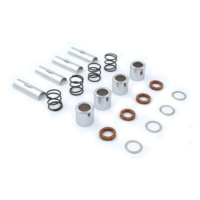 MCS Upper Pushrod Cover Kit. Pan & XL – 1948–1965 Panhead; 57-E79 XL Sportster