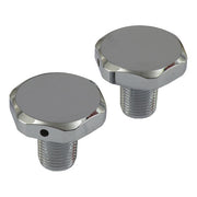 MCS 41mm Fork Tube Cap Bolts. Chrome – 49-E77 FL