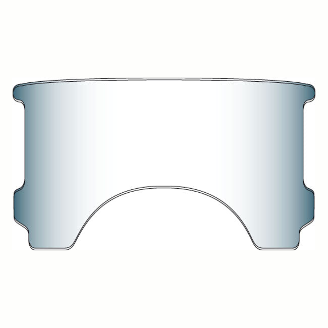 National Cycle Replacement Adj. Lower Window (Style C). Clear – 1987–1993 Flhs (Style C) with National…