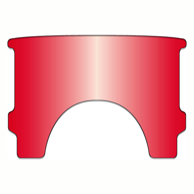 National Cycle Replacement Adj. Lower Window (Style a). Red – 1987–2017 FL Softail; 1980–1983 Fxwg…