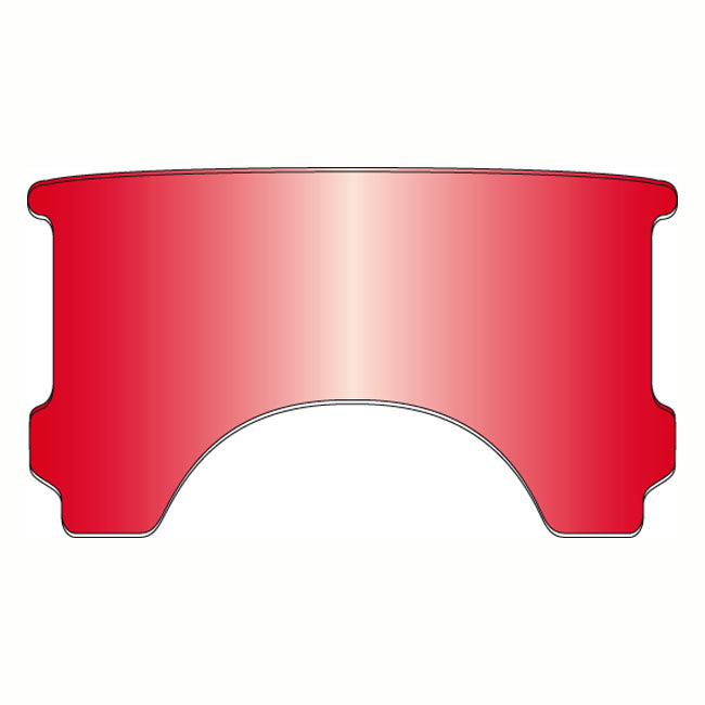 National Cycle Replacement Adj. Lower Window (Style C). Red – 1987–1993 Flhs (Style C) with National…