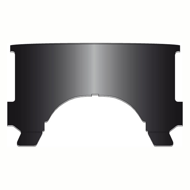 National Cycle Replacement Adj. Lower Window (Style B). Black – 1960–1984 FL with OEM or National Cycle…
