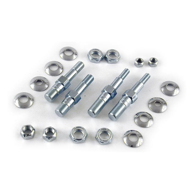 MCS Upper Shock Stud Conversion Kit Zinc – 1952–1978 K; XL Sportster