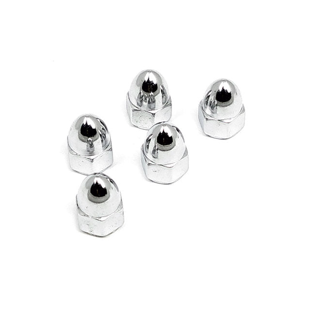 Gardner-Westcott 5/16-24 Acorn Nut Chr – Exhaust to Head: 1984–2026 Big Twin…