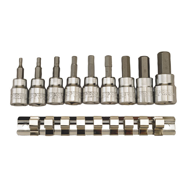 Tengtools Allen Head (Hex Head) Socket Set – Universal