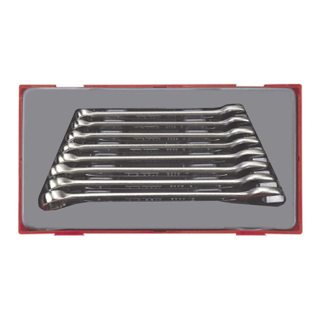 Tengtools Open/Box End Wrench 7 Pieces. US Sizes