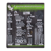 Gardner-Westcott Builders Fastener Set, Allen – 1970–1976 Shovel