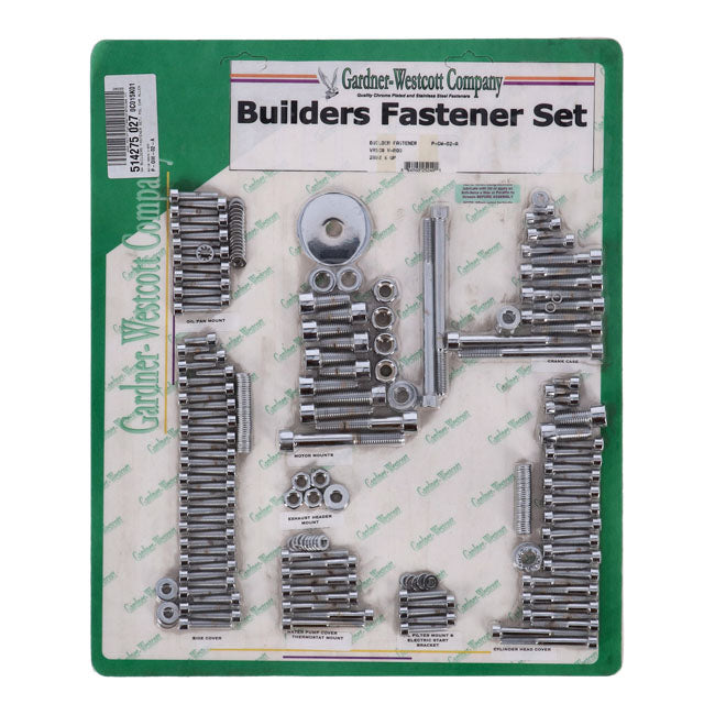 Gardner-Westcott Builders Fastener Set, Pol Chr Allen – 2002–2017 V-Rod