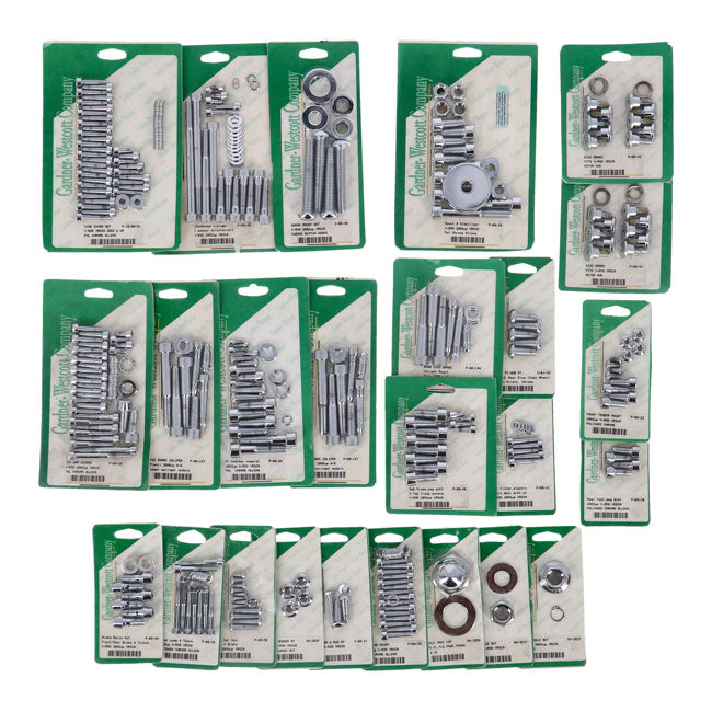 Gardner-Westcott V-Rod Full Motorcycle Set, Pol. Chr – 2002–2017 V-Rod